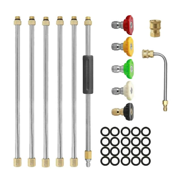 Details about 17cm/35cm Gutter Cleaner 1/4 Quick Connect Pressure Washer Extension Wand Details about 17cm/35cm Gutter Cleaner 1/4 Quick Connect Pressure Washer Extension Wand